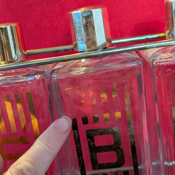 Vintage MCM Liquor Caddy Set - Picture 7 of 7